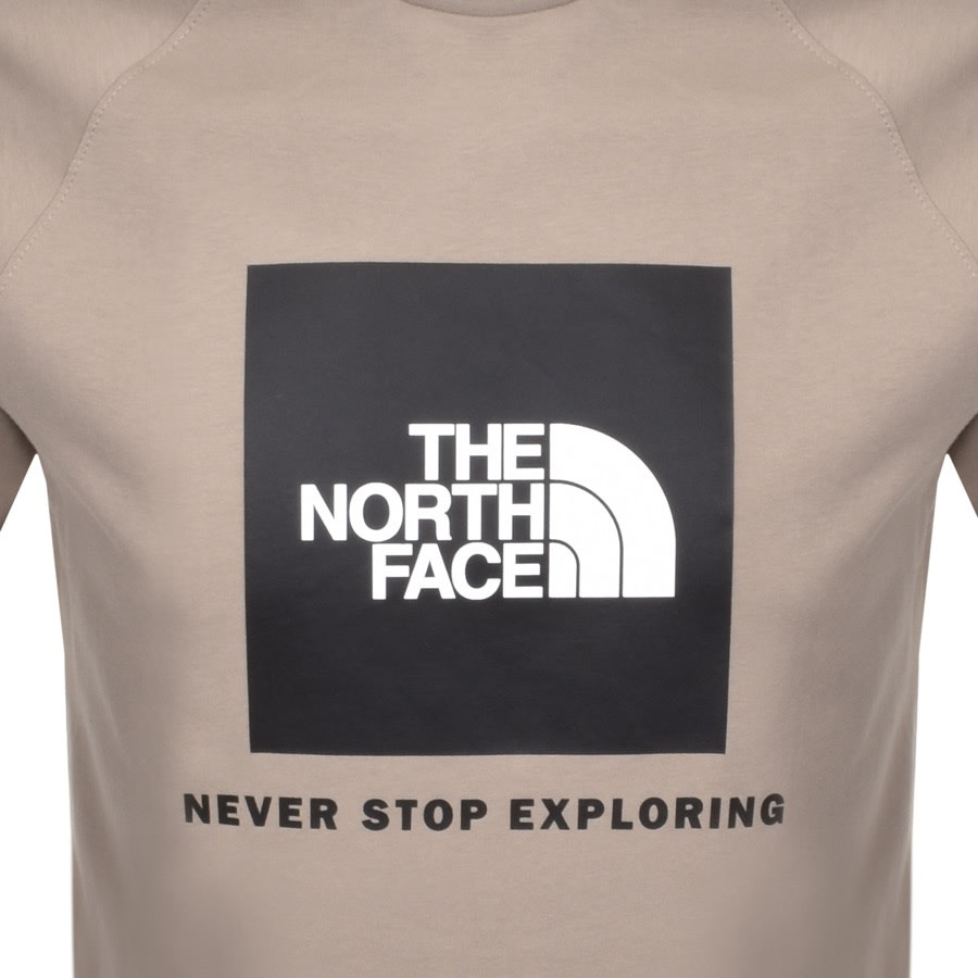 Alternative Image for ProductThe North Face Raglan Redbox T Shirt Grey3
